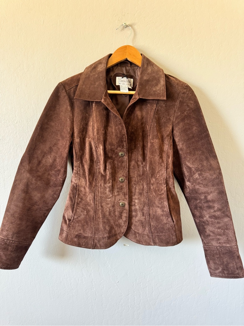 Vintage Brown Short Suede Fitted Button Front Jacket
Coastal Cowgirl, Festival